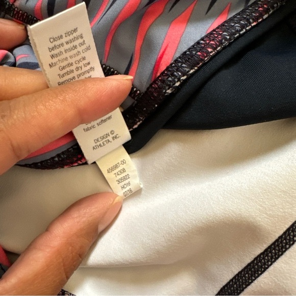 Athleta Leggings Electra Sonar Blue 7/8 Leggings Size Small - Picture 12 of 15